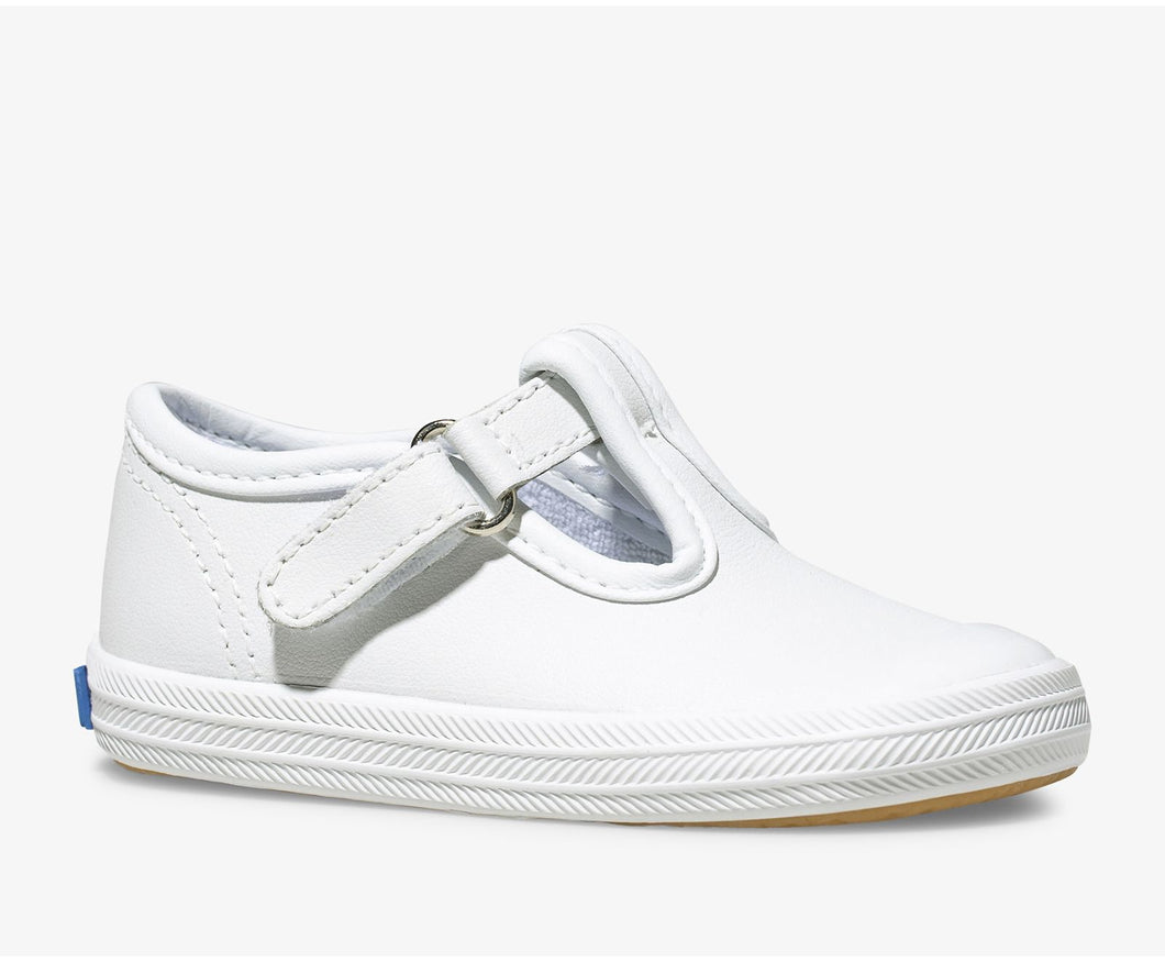 Champion Toe Cap T-Strap - White