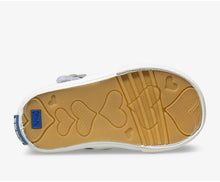 Load image into Gallery viewer, Daphne T-Strap Leather Sneaker - White