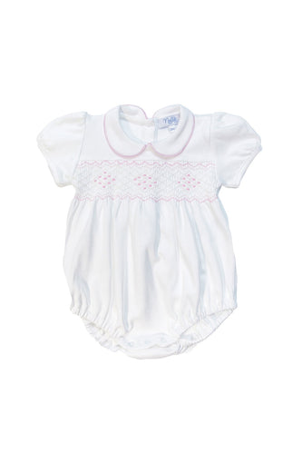 Nella Girl Smocked Bubble