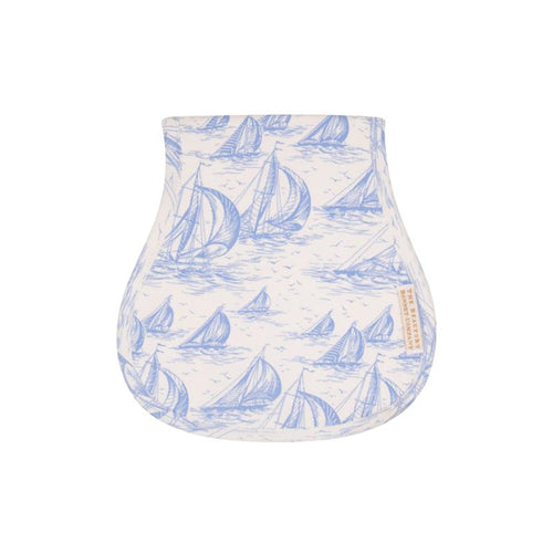 Oopsie Daisy Burp Cloth - St. Simon's Sailboat (blue)
