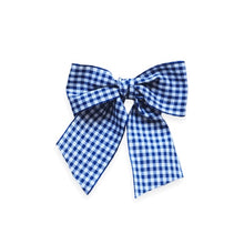 Load image into Gallery viewer, Gingham Sailor Bow
