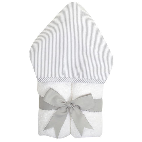 Seersucker Stripe Towel - Gray