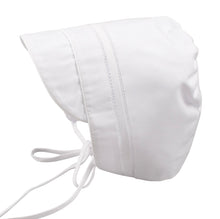 Load image into Gallery viewer, Boys White Bonnet