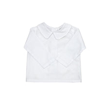 Load image into Gallery viewer, Peter Pan Collar Shirt Woven - Worth Avenue White
